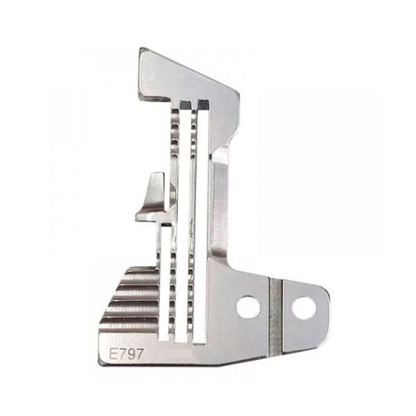 Chapa de Agulha Larga para Máquina Overlock industrial 737 modelo Padrão- N°E797