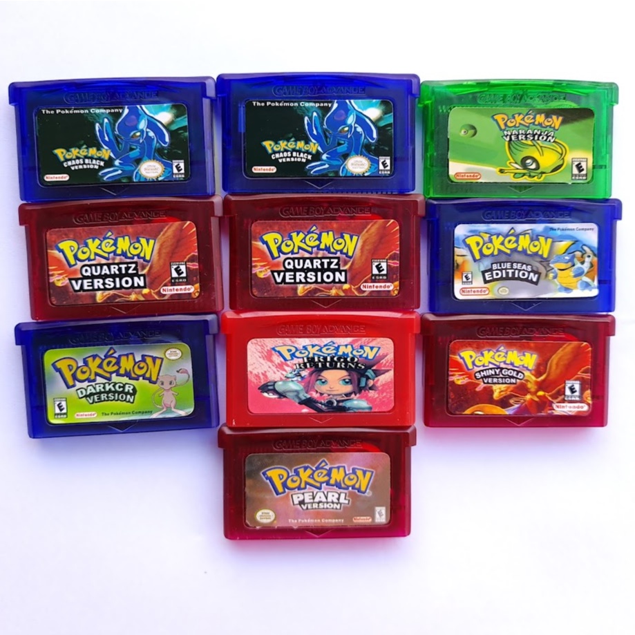 Jogos Pokémon Hack para Game Boy Advance GBA Qualquer um por 24,99