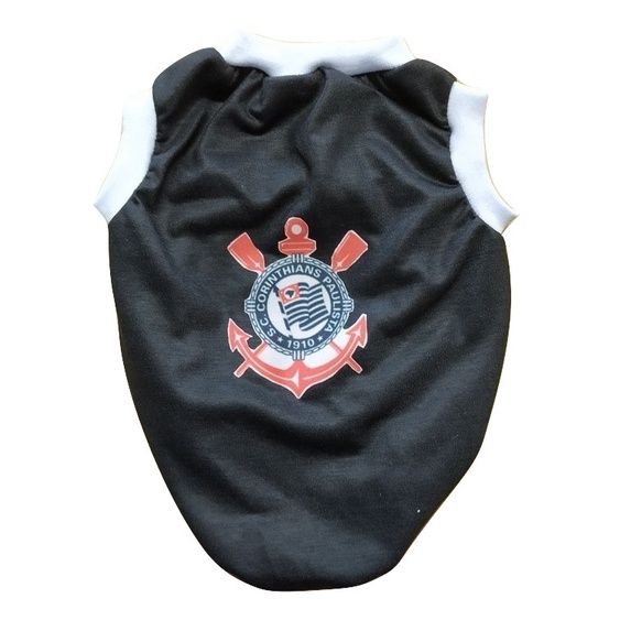Roupa roupinha pet cachorro futebol Corinthians todos os tamanhos Shopee Brasil