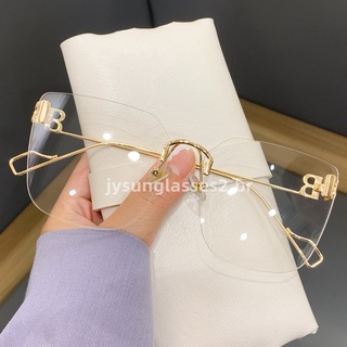 Óculos De Sol Femininos/Mulheres Estilo Estrela Retro Vintage Coreano Designer Cut Edge Lentes