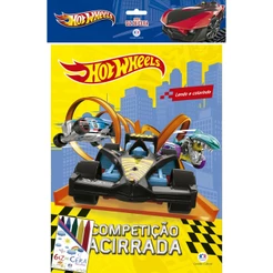 Livro - Hot Wheels - com giz de cera - Ciranda Cultural