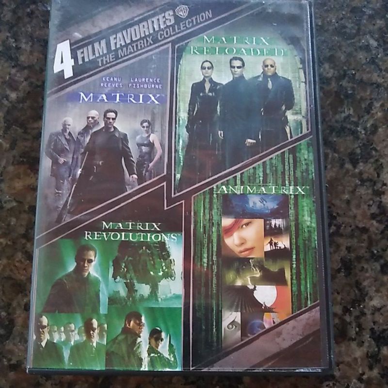 DVD Matrix Revolutions 4 film favorites