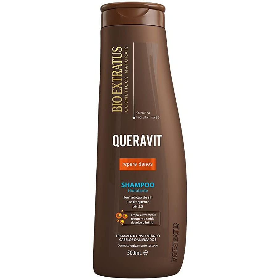 SHAMPOO  HIDRATANTE BIO EXTRATUS QUERAVIT  250ML