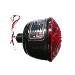 Lanterna Traseira Jeep Willys para Suzuki Intruder, Motos Chopper C/ Vigia de Placa