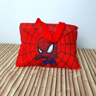 Sacolinhas Eco Bag 28x19cm Homem Aranha  Festa Aniversário Lembrancinha Saquinho Infantil em Oferta na Shopee