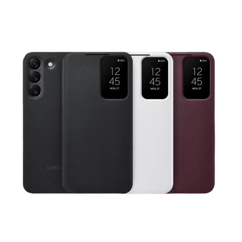 Capa Clear View Galaxy S22 Smart (Antibacteriano) 3 Cores