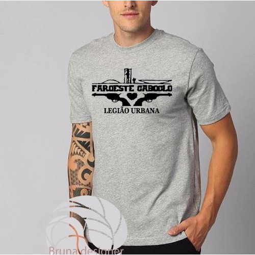 Camiseta Legião Urbana Faroeste Cabloco
