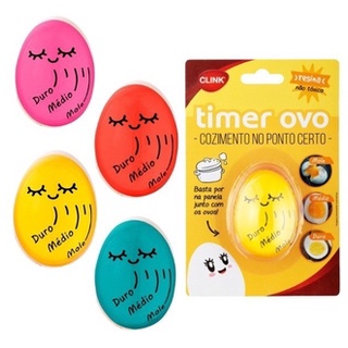 Kit C/2 Timer Ovo Cozido No Ponto Certo Ovo Mollet Temporizador
