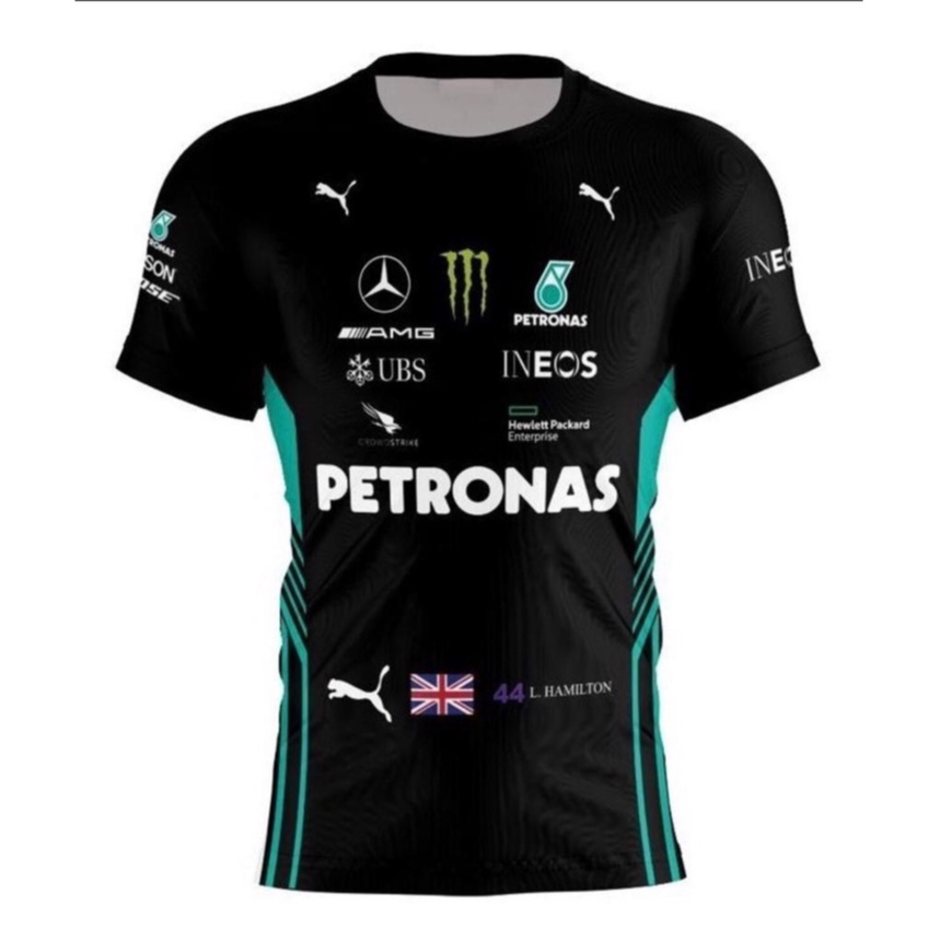 Camisa/Camiseta Hamilton (2022) NOVA PRETA