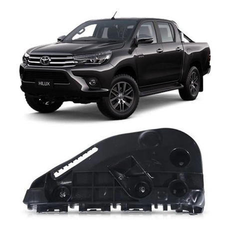 Guia Parachoque Dianteiro Hilux Pick-up 2016 2017 2018 Esq