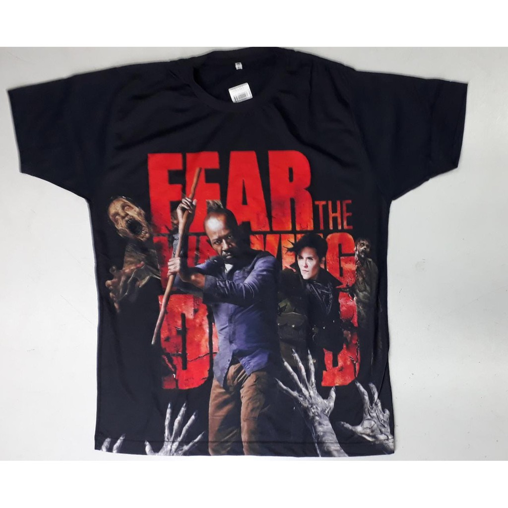 Camiseta Fear The Walking Dead Blusa Seriado Lu414
