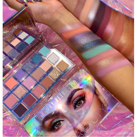 Paleta De Sombras Huda Beauty Mercury Retrograde Pronta Entrega Shopee Brasil