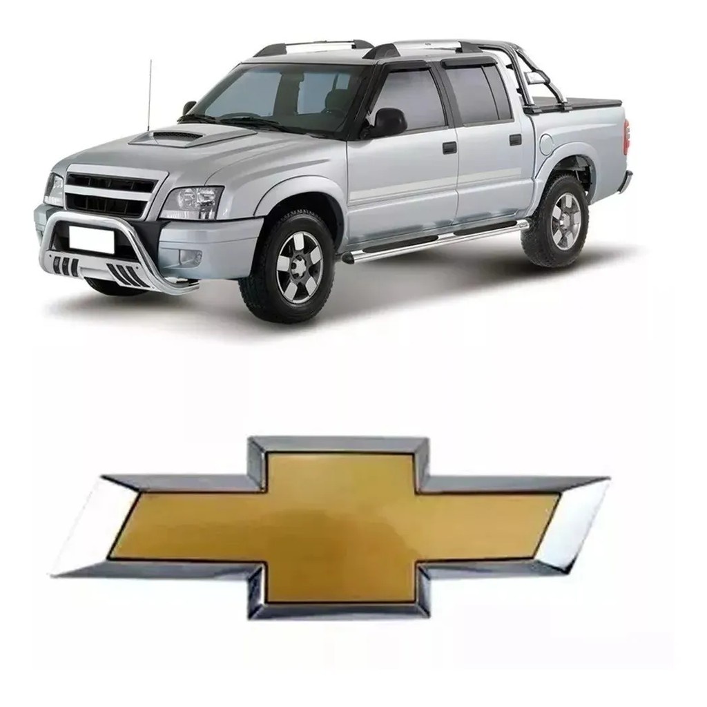 Emblema Da Grade Dianteira S10 E Blazer 2009 2010 2011