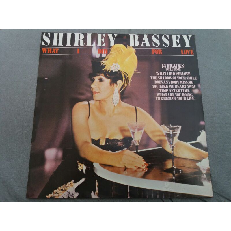 Lp Disco Vinil Shirley Bassey - What I Did For Love