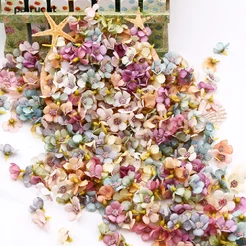 Uiu 100pcs 2cm Flor Multicolorida Artificial De Seda Para Casamento