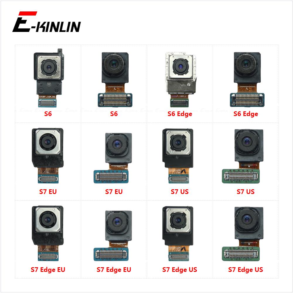 Câmera Selfie Frontal Traseira Principal Para Samsung Galaxy S7 S6 Edge G920 G925 G930 G935 Peças De Reposição De Cabo F
