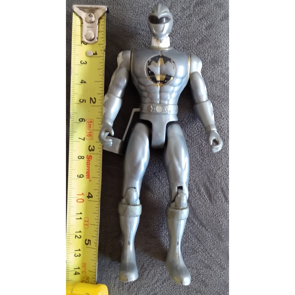 Boneco Ranger Grafite Power Rangers Dino Trovão Bandai | Shopee Brasil