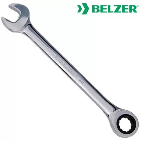 Chave Combinada Com Catraca Reversível Sata/Belzer - Tamanhos 8,9,10,11,12,13,14,15,16,17,18,19