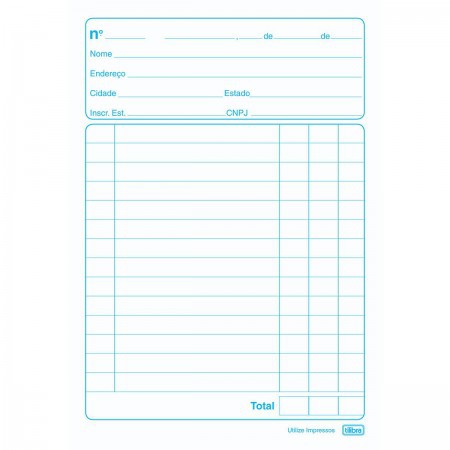 Bloco Nota Neutra 10,5x14,6 cm 1 Via Tilibra Pacote Com 20