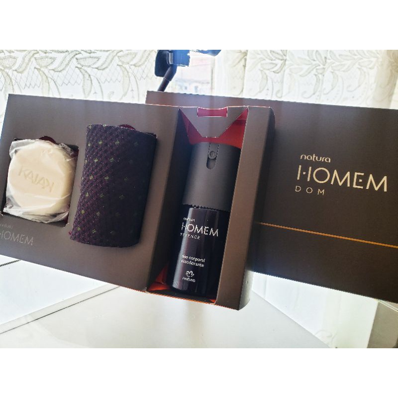 Kit PRESENTE  natura masculino Homem + natura