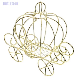Initiatour : Carro Criativo De Abóbora Decoração De Caixa De Doces Dourado