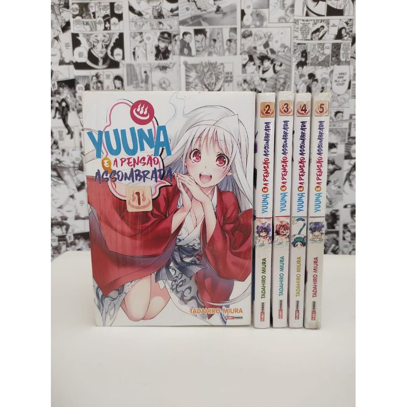 Yuuna e a Pensão Assombrada Vol.1 ao 5