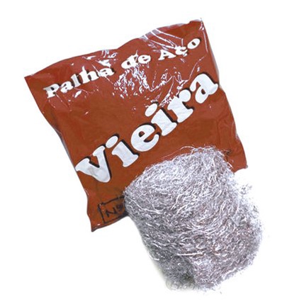 KIT COM 5 PALHA ACO PARA LIMPESA