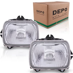 Farol Hilux 4X2 4X4 93 94 95 96 97 98 99 2000 2001 Foco Simples Cromado