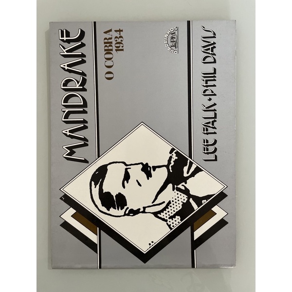 Mandrake De 1986 Capa Cartonada O Cobra 1934 Lpm Rara mágico mágica hipnose ilusionismo