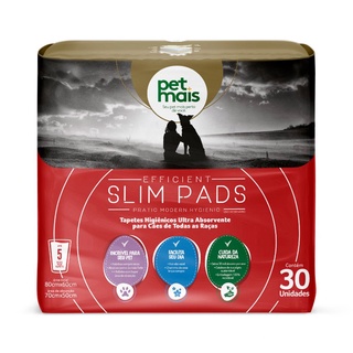 Tapete Higiênico Slim Pads 30 unidades em Oferta na Shopee