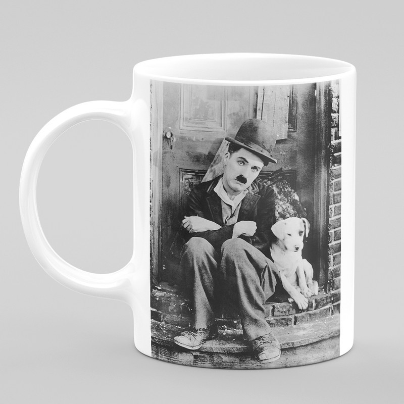 Caneca Charlie Chaplin Filme Porcelana 02 Shopee Brasil