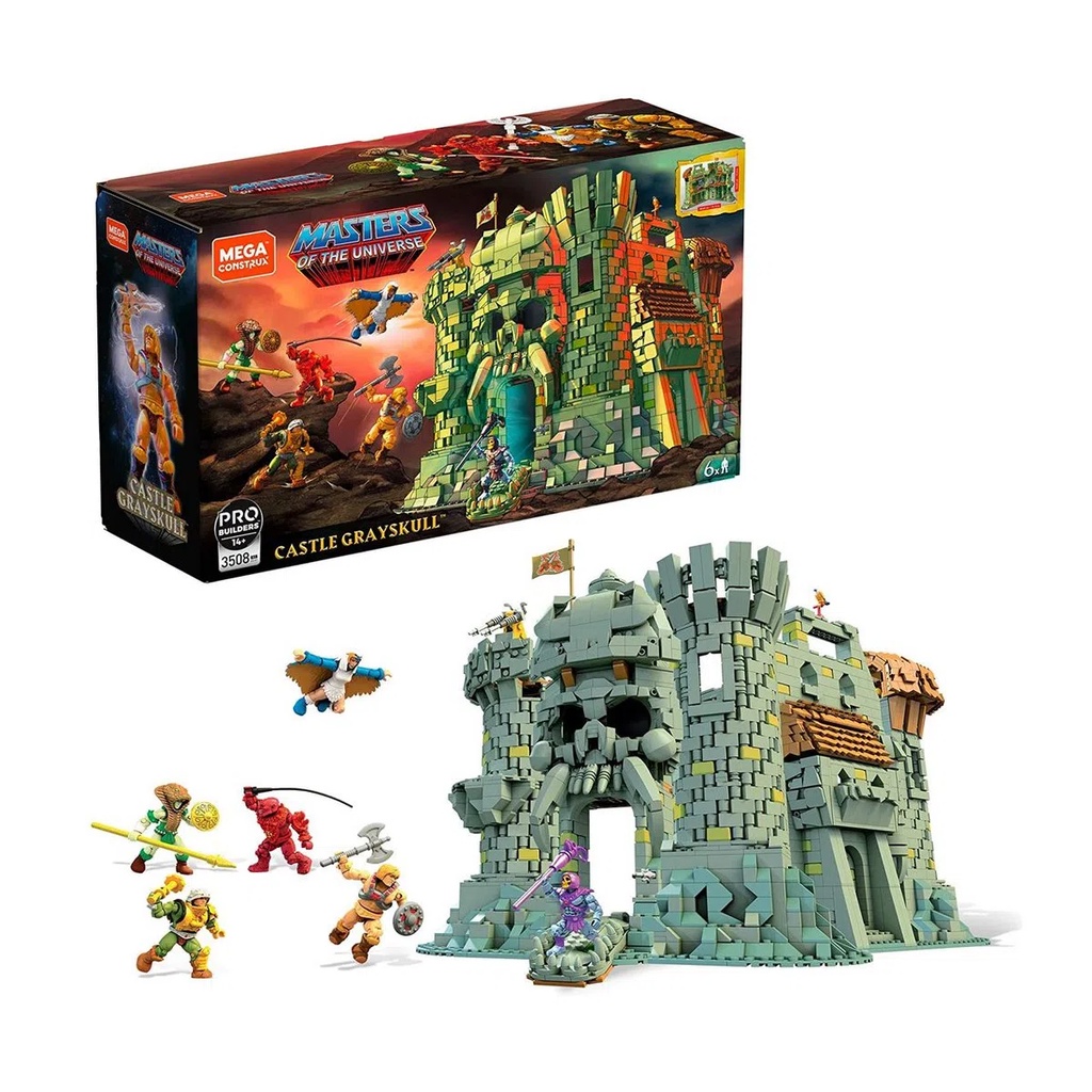 Castelo Grayskull Mega Construx Masters of the Universe - Mattel ...