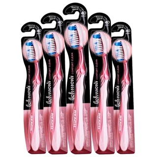 Kit 5 Escova Dental Macia Johnson