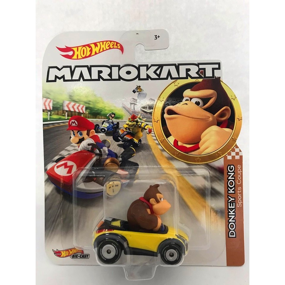 Hot Wheels Donkey Kong Sports Coupe Mario Kart Shopee Brasil