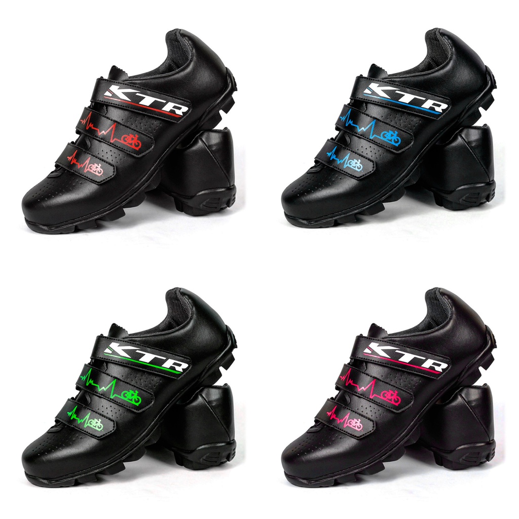 Sapatilha Ciclismo Bike MTB KTR S20 Varios Tamanhos e Cores