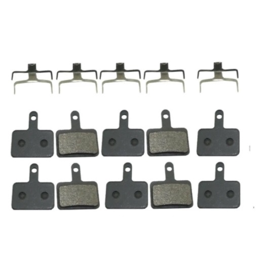 5 Par Pastilha Bike Freio Disco Compativel com Shimano Altus/Acera/Alivio/Deore/Tektro/Mt200 B01S