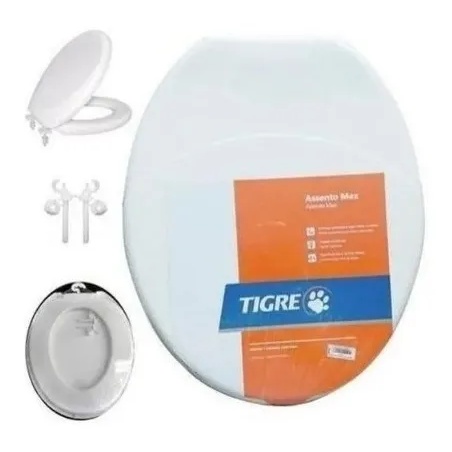 Tampa Para Vaso Sanitário Tigre Max Plena em Oferta na Shopee