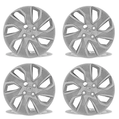 Jogo Calota Grid Grand Siena 2014 2015 Aro 15 Cubo Padrão Fixação Por Parafuso 214CP-PTA-U