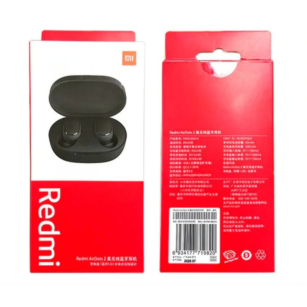 Redmi Airdots 2 Original Xiaomi Pronta Entrega