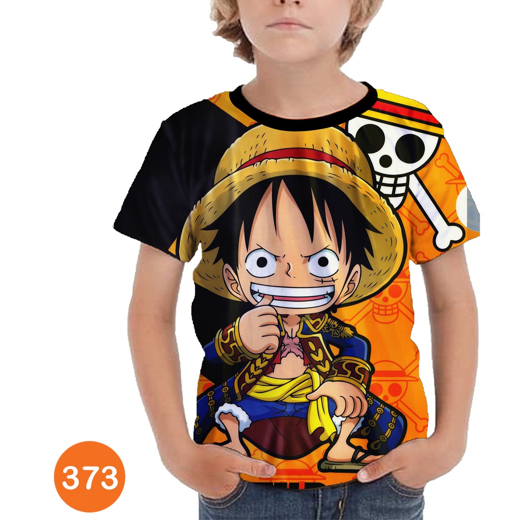 Camiseta Infantil T - One Piece Monkey D Luffy 04