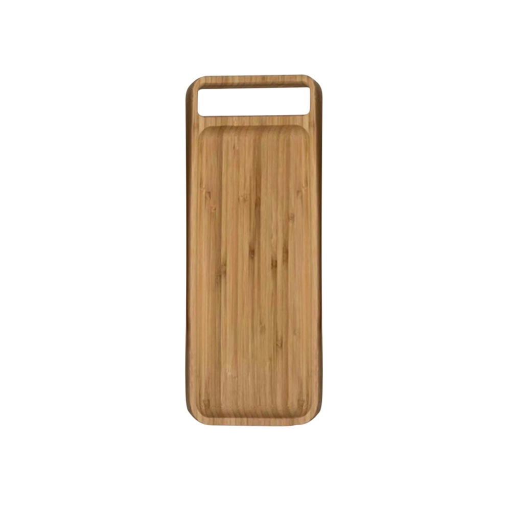 Bandeja Retangular Em Bambu 35cm - Oikos