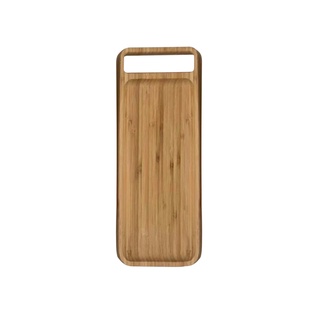 Bandeja Retangular Em Bambu 35cm - Oikos