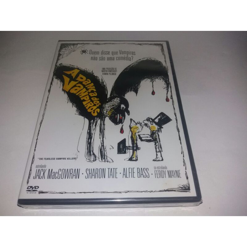 Dvd - A Dança dos Vampiros - 1967 - Roman Polanski - Sharon Tate - Lacrado