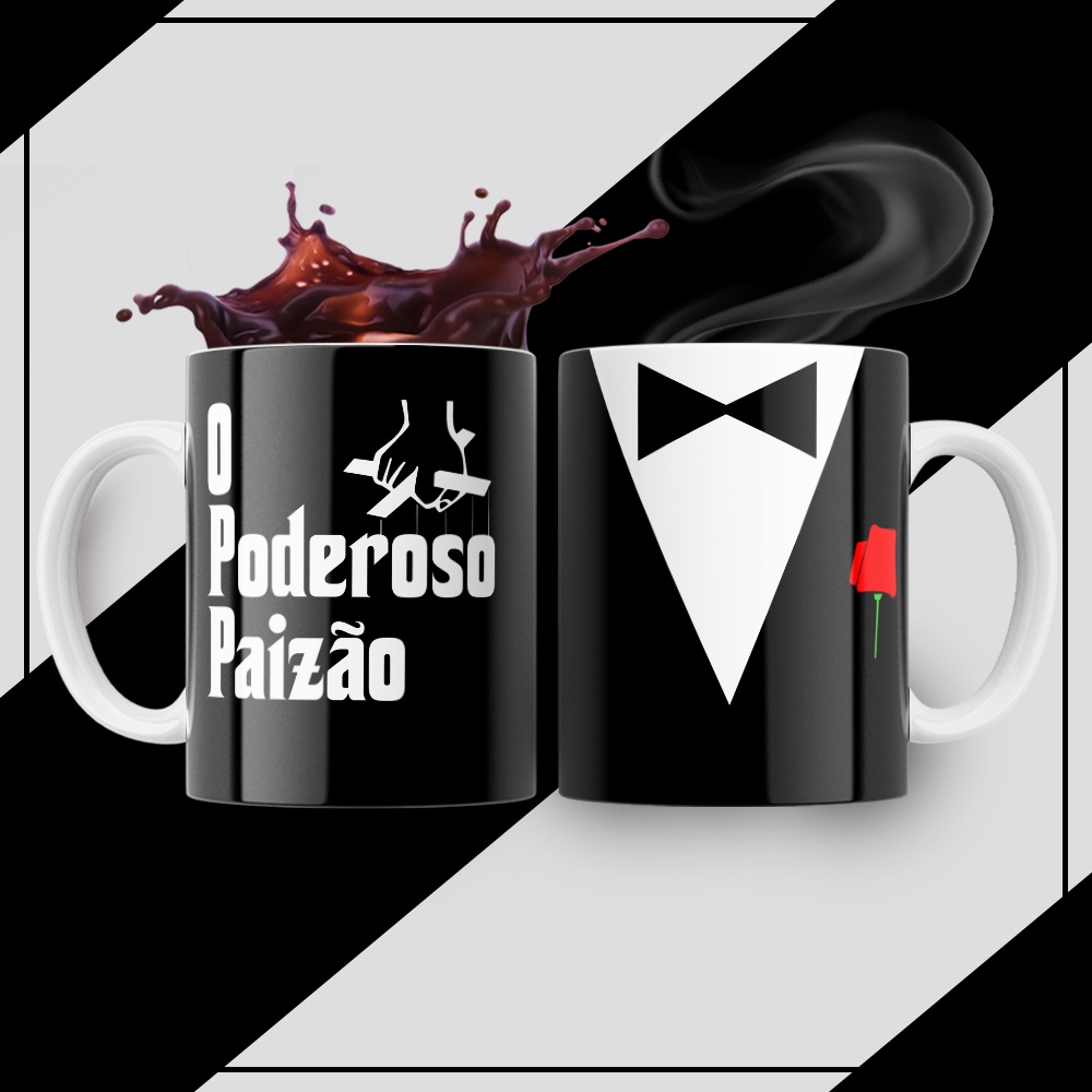 Caneca personalizada dia dos pais vários modelos 325ml