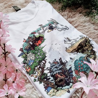 Camiseta Unissex Aesthetic Studio Ghibli