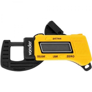 Medidor Digital De Espessura 0 a 12,7mm VONDER em Oferta na Shopee
