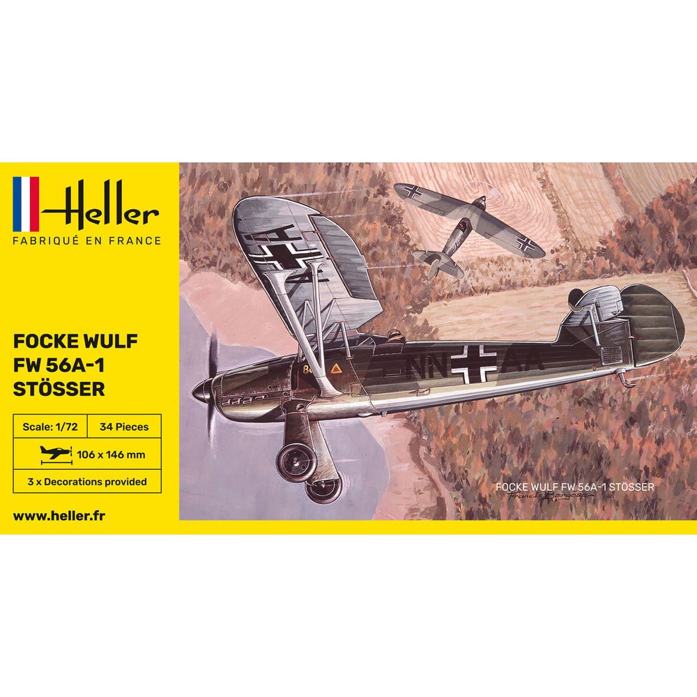 Focke Wulf FW 56A-1 Stösser - 1/72 - Heller 80238