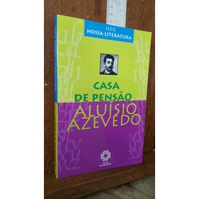 Livro Casa De Pensão - Aluísio Azevedo - Nossa Literatura