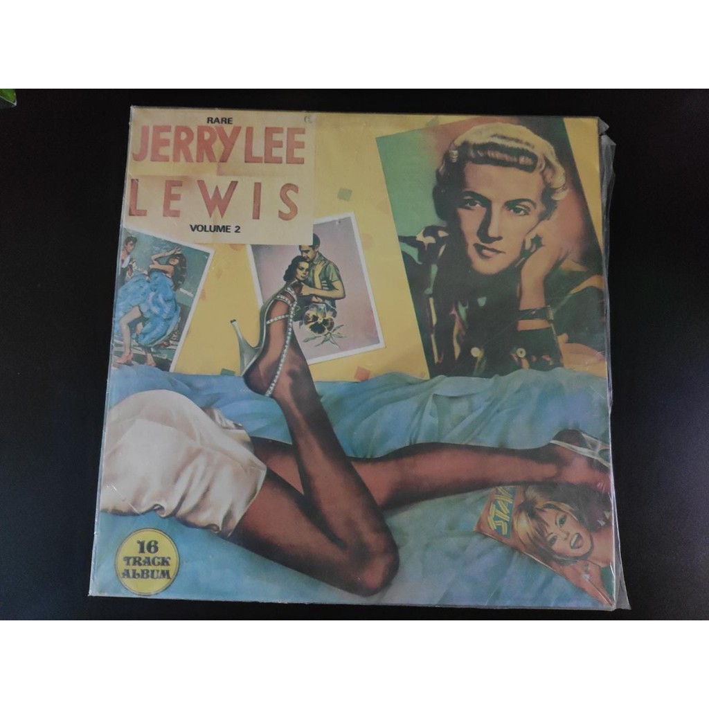 Rare Jerry Lee Lewis Volume 2 16 Track Album Discolp Shopee Brasil 3713