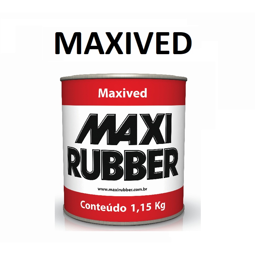 Maxived Maxi Rubber vedador de chapas e juntas 1,15Kg